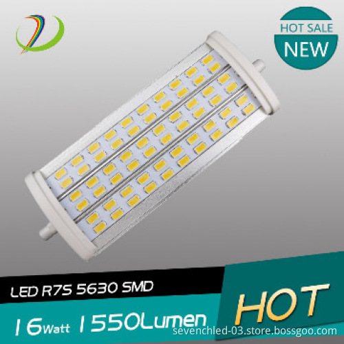 High lumen 138mm R7S LED light 16w ce rohs